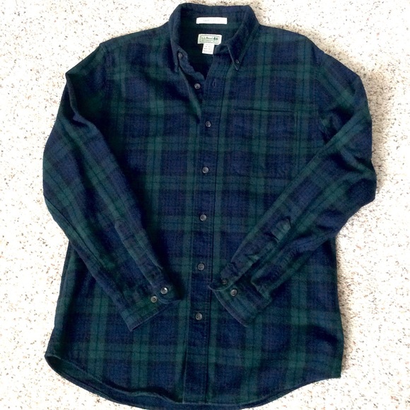 L.L. Bean Other - L.L. Bean Men’s 100% Cotton Flannel Shirt Sz M/Reg